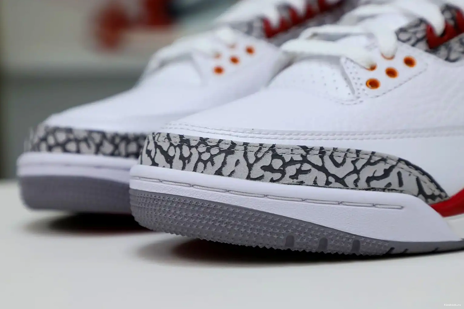 3 Cardinal  Jordan Red(CT8532-126） Kimikick Air Retro 0605